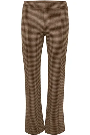 Part Two Femme, Pantalons, Brun, Taille: 42 FR Pantalons Droits