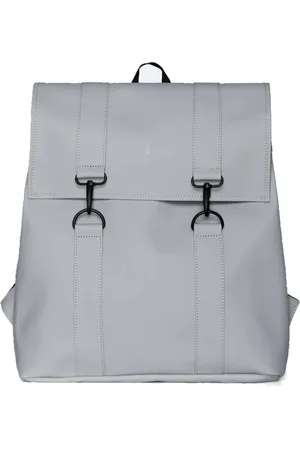 Rains Femme, Sacs, Gris, Taille: ONE Size Sac à dos portable de style militaire