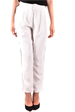 Serafini Femme, Pantalons, Blanc, Taille: 38 FR Pantalon Blanc Ss20