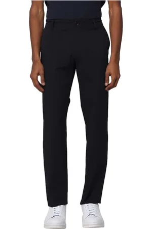 Armani Exchange Homme, Pantalons, Bleu, Taille: W31 Pantalon Slim Fit avec Fermeture Éclair Logo