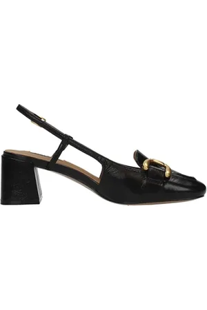 Bibi Lou Femme, Chaussures, Noir, Taille: 36 EU Escarpins en cuir à bout carré