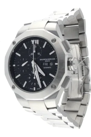 Baume et Mercier Homme, Accessoires, Noir, Taille: ONE Size Regarder Men - M0A10624 - Riviera
