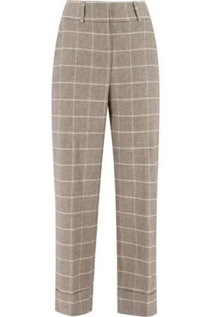 PESERICO SIGN Femme, Pantalons, Gris, Taille: 36 FR Chinos