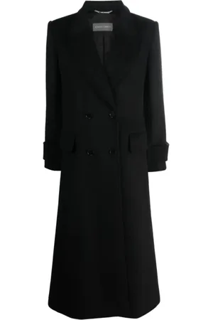 Alberta Ferretti Femme, Manteaux, Noir, Taille: 38 FR Manteau noir