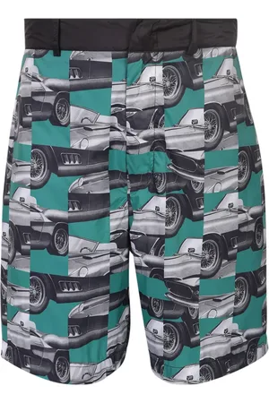 FERRARI Homme, Shorts, Multicolore, Taille: M Shorts Chino Patchwork Multicolore