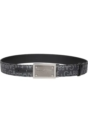 Dolce & Gabbana Homme, Accessoires, Noir, Taille: 100 CM Ceintures noires de Dolce Gabbana