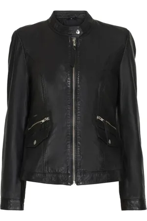Btfcph Femme, Vestes, Noir, Taille: 38 FR Veste de motard en cuir