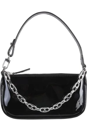 By Far Femme, Sacs, Noir, Taille: ONE Size Sac à main Mini Rachel en cuir noir