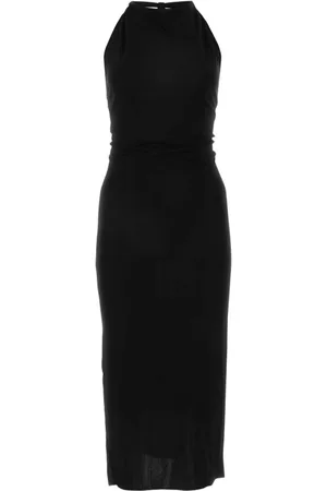 Helmut Lang Femme, Robes, Noir, Taille: 36 FR Robe noire en viscose