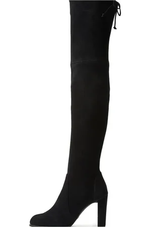 Stuart Weitzman Femme, Chaussures, Noir, Taille: 39 1/2 EU Bottes Highland au-dessus du genou