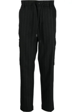 VERSACE Homme, Pantalons, Noir, Taille: L Pantalon Slim-fit Noir