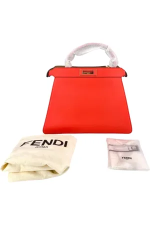 Fendi Unisex, Pre-owned, Multicolore, Taille: ONE Size Peekaboo en cuir multicolore d`occasion