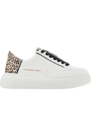 Alexander Smith Femme, Chaussures, Blanc, Taille: 38 EU Greenwich Femme Mac Blanc Sable