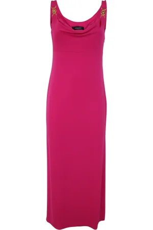VERSACE Femme, Robes, Rose, Taille: 36 FR Maxi Robe quotidienne