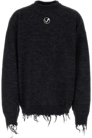 Vetements Homme, Pulls, Noir, Taille: S Pull avec encolure ronde
