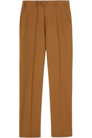 Loro Piana Homme, Pantalons, Brun, Taille: M Pantalon Classique en Laine