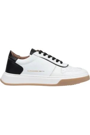 Alexander Smith Homme, Chaussures, Blanc, Taille: 42 EU Baskets blanches et noires