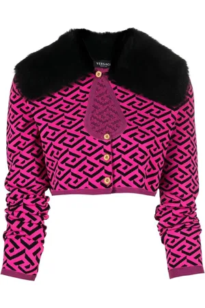 VERSACE Femme, Pulls, Rose, Taille: 36 FR Pulls Fuchsia