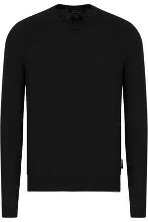 Armani Exchange Homme, Pulls, Noir, Taille: S Pulls Noirs pour Homme