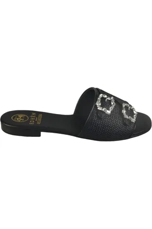 Edhen Milano Femme, Chaussures, Noir, Taille: 37 EU Sandales Noires pour Femmes