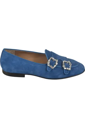 Edhen Milano Femme, Chaussures, Bleu, Taille: 41 EU Chaussures à Talons Élégantes