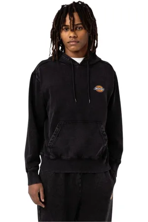 Dickies Homme, Sweatshirts et sweats à capuche, Noir, Taille: L Icône de laveuse à capuche