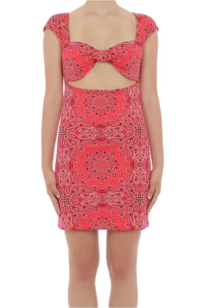 Moschino Femme, Robes, Rouge, Taille: 38 FR Robe Rouge pour Soirée