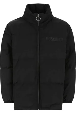 Moschino Homme, Vestes, Noir, Taille: M Doudoune, Restez au chaud et stylé avec la doudoune homme Giubbino