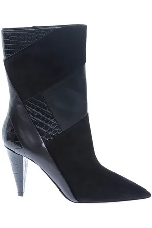 Aquazzura Femme, Chaussures, Noir, Taille: 39 EU Bottes Calder Bout Pointu 85