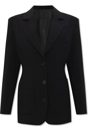 Lanvin Femme, Vestes, Noir, Taille: 38 FR Blazer en Laine