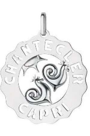 CHANTECLER Femme, Accessoires, Gris, Taille: ONE Size Charme en Argent pour Femmes
