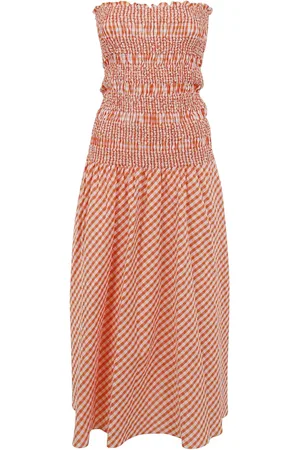 Kenzo Femme, Robes, Rose, Taille: 40 FR Robe Maxi Orange Moyen