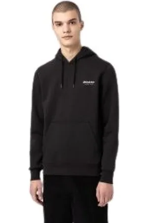 Dickies Homme, Sweatshirts et sweats à capuche, Noir, Taille: M Sweat à capuche Camd, Style Box Noir