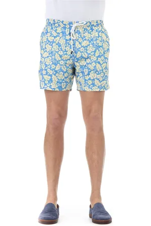 BARBA Homme, Maillots de bain, Multicolore, Taille: L Vêtements Multicolores à Séchage Rapide avec Poche Arrière
