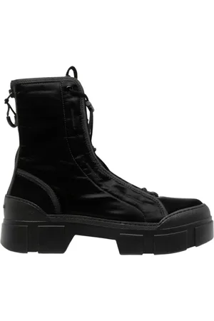 vic matiè Femme, Chaussures, Noir, Taille: 37 EU Bottes Roccia - Design à Panneaux Noirs