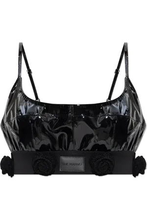 The Mannei Femme, Tops, Noir, Taille: 42 FR Débardeur court ‘Catalina’