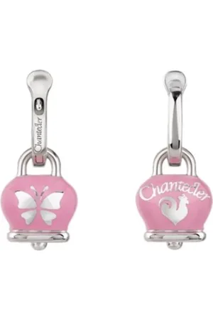 CHANTECLER Femme, Accessoires, Gris, Taille: ONE Size Boucles doreilles en argent pour femmes