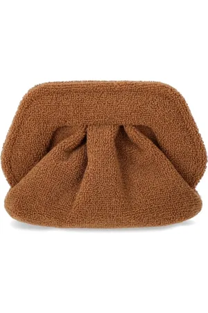 THEMOIRÈ Femme, Sacs, Brun, Taille: ONE Size Pochette Coral Sponge Toffee