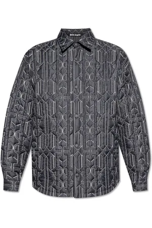 Palm Angels Homme, Vestes, Noir, Taille: S Veste Matelassée