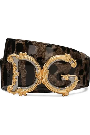 Dolce & Gabbana Femme, Accessoires, Brun, Taille: 80 CM Ceintures