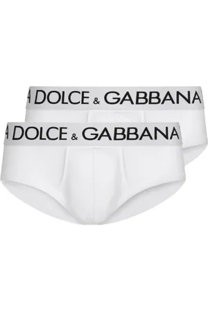 Dolce & Gabbana Homme, Sous-vêtements, Blanc, Taille: XL Slip Brando Blanc 2 Pièces