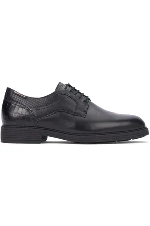 Mephisto Homme, Chaussures, Noir, Taille: 40 EU Flavien Chaussure à Lacets - Coupe Large