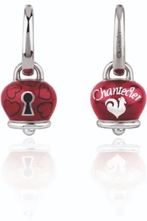 CHANTECLER Femme, Accessoires, Gris, Taille: ONE Size Boucles doreilles en argent pour femme