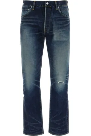 VISVIM Homme, Jeans, Bleu, Taille: S Jean droit en denim bleu foncé