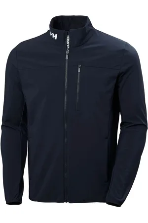 Helly Hansen Homme, Vestes, Bleu, Taille: XL Veste Softshell de Navigation Crew