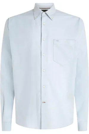 Tommy Hilfiger Homme, Chemises, Bleu, Taille: M Chemise Oxford Oversize