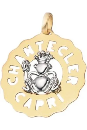 CHANTECLER Femme, Accessoires, Jaune, Taille: ONE Size Pendentif Charme Prince Grenouille