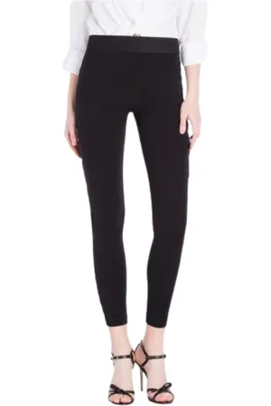 Twin-Set Femme, Pantalons, Noir, Taille: 42 FR Legging noir en dentelle