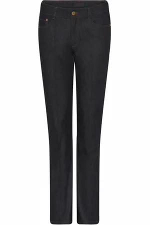 C.ro Femme, Jeans, Noir, Taille: 36 FR Pantalon Emma Pin-Tuck - Indigo