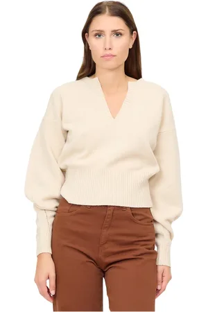 FEDERICA TOSI Femme, Pulls, , Taille: 40 FR Pull en laine et cachemire à col en V